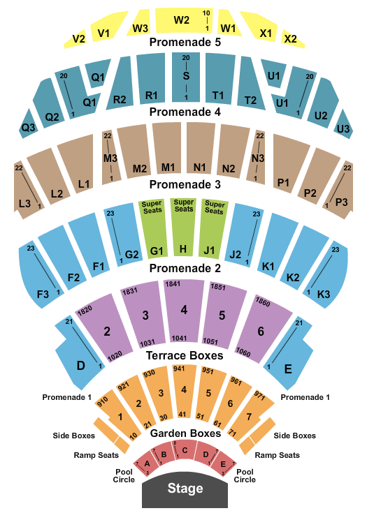 Hollywood Bowl John Mulaney Seating Chart